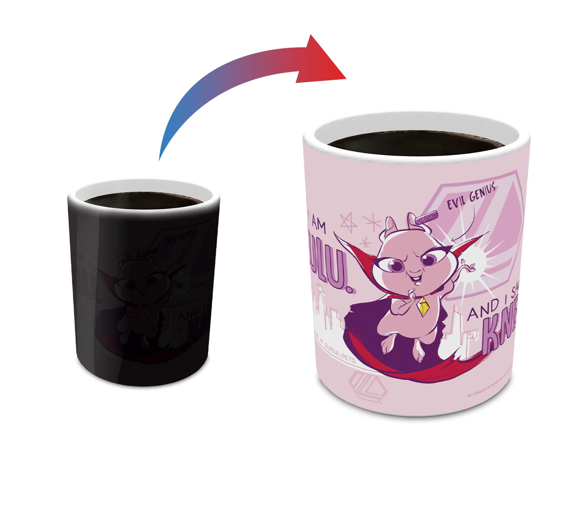 DC League of Super-Pets (I am Lulu) Morphing Mugs®  Heat-Sensitive Mug MMUG1401